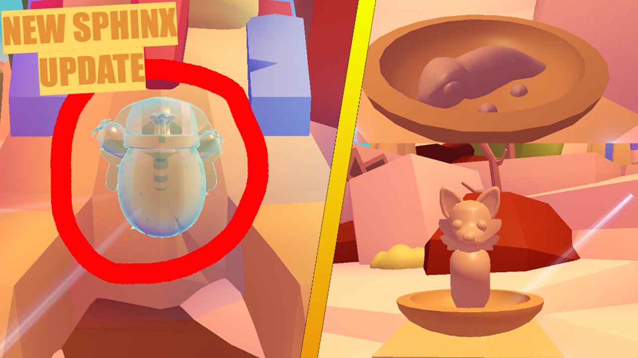 EVERYTHING ABOUT THE NEW SPHINX UPDATE! (Roblox Adopt Me)