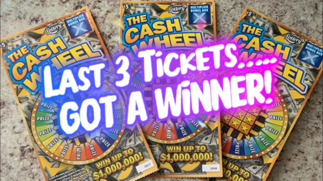 Winning on Florida lottery the cash wheel scratch off tickets ￼