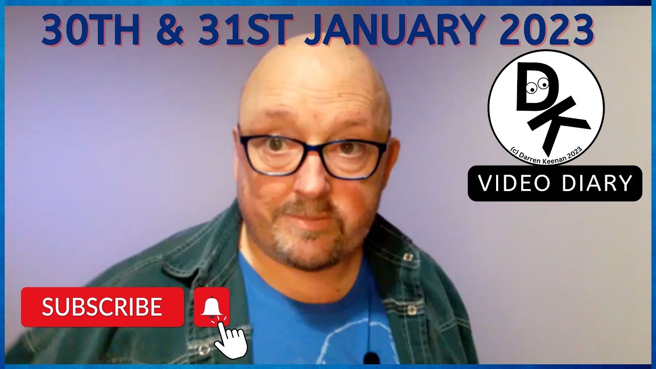 Video Diary - Testing new style of vlog - What I watched and listened to.