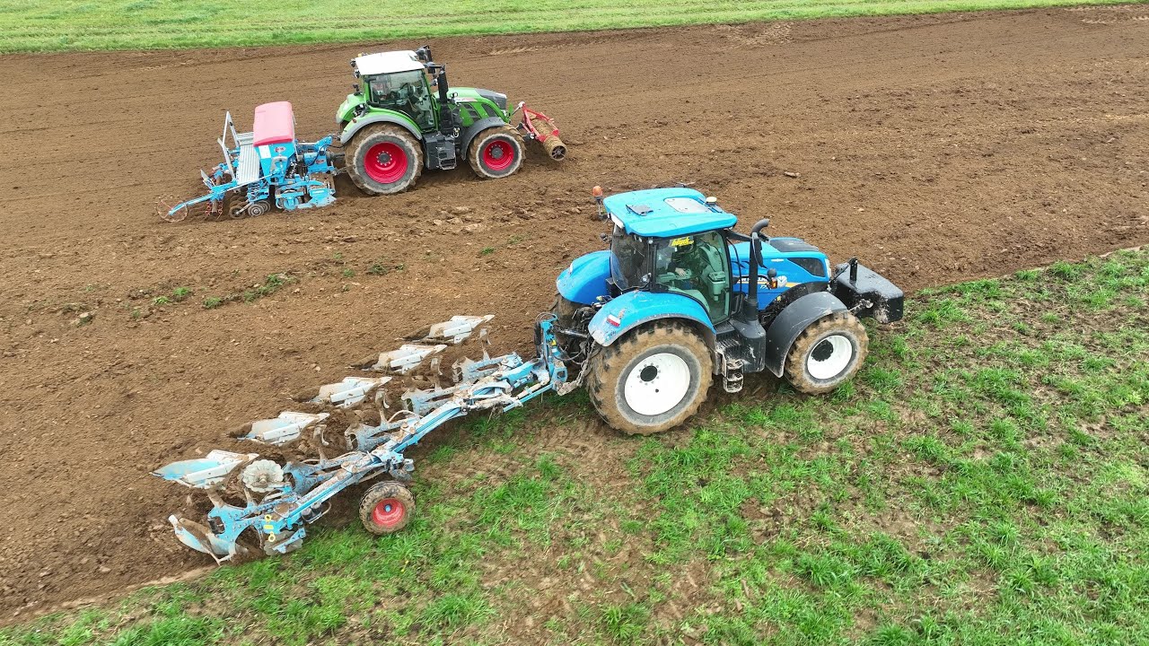 Pflügen und Säen 2025 New Holland/Fendt/Lemken
