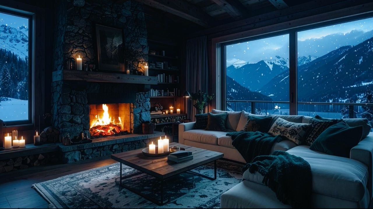 ☕Warm Relaxing Jazz Music with Cozy Coffee Shop for Working, Studying, Sleeping #198M