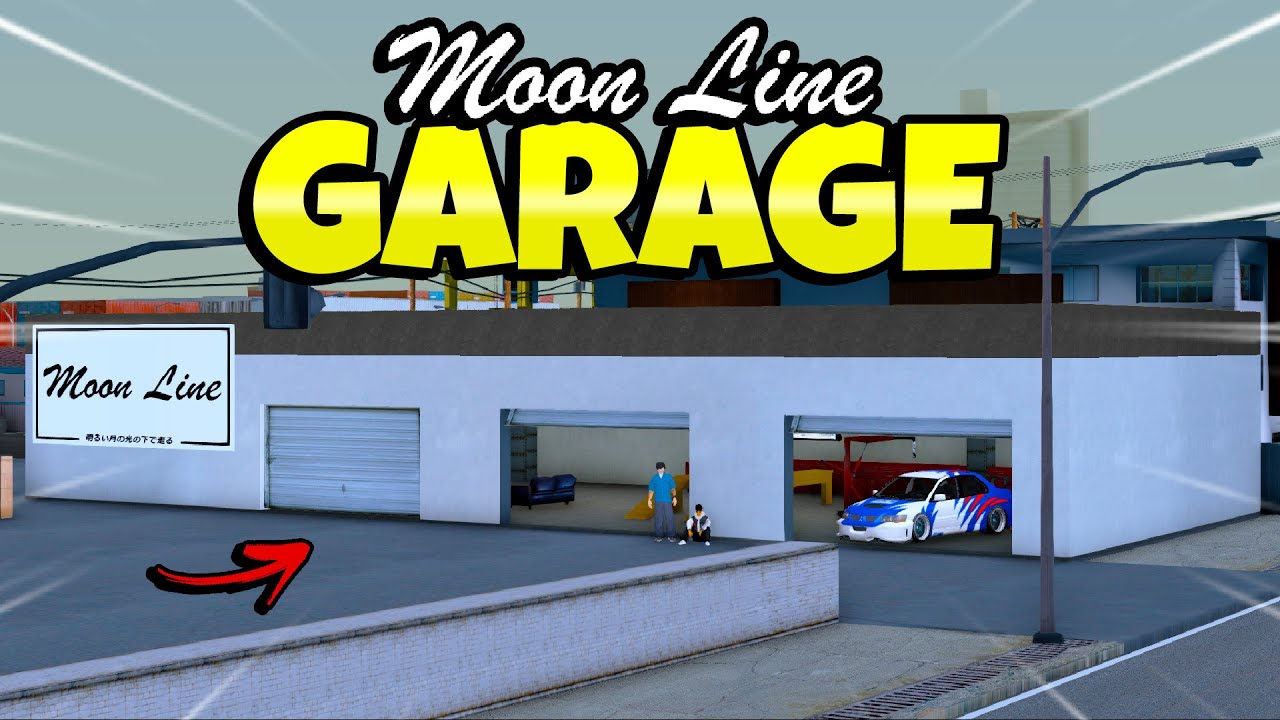 AKU MEMBANGUN GARASI BARU UNTUK CLUB MOBIL MOONLINE !! - GTA SAMP ROLEPLAY
