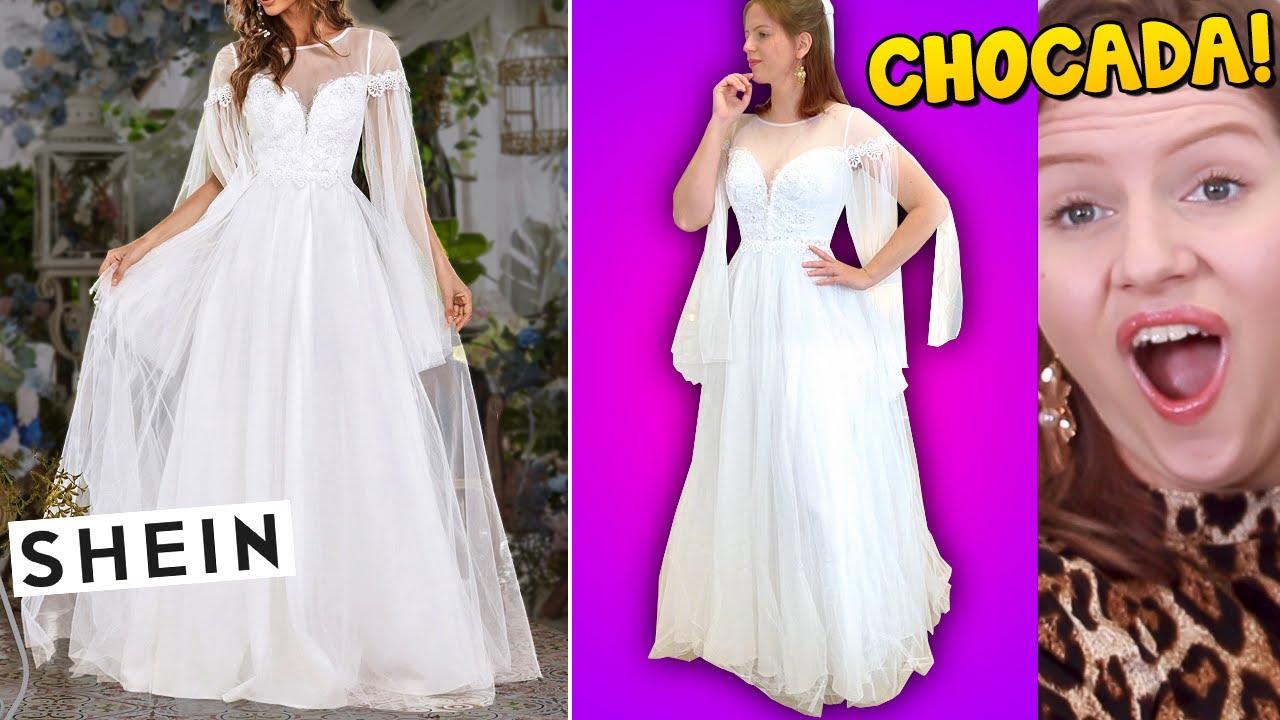 VESTIDOS DE NOIVA DA SHEIN, vale a pena? (do barato ao caro)