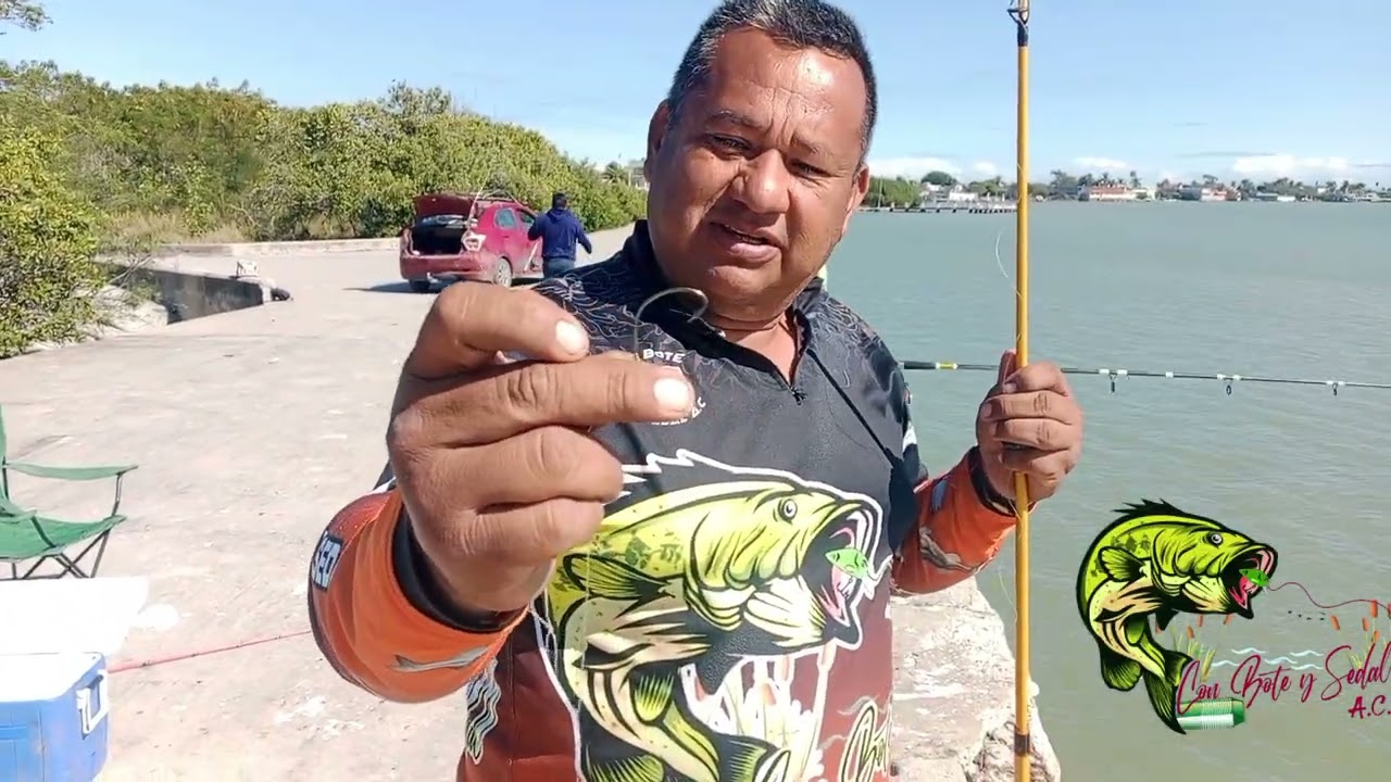 Pesca de sargos, muelle de la pesca Tamaulipas 
