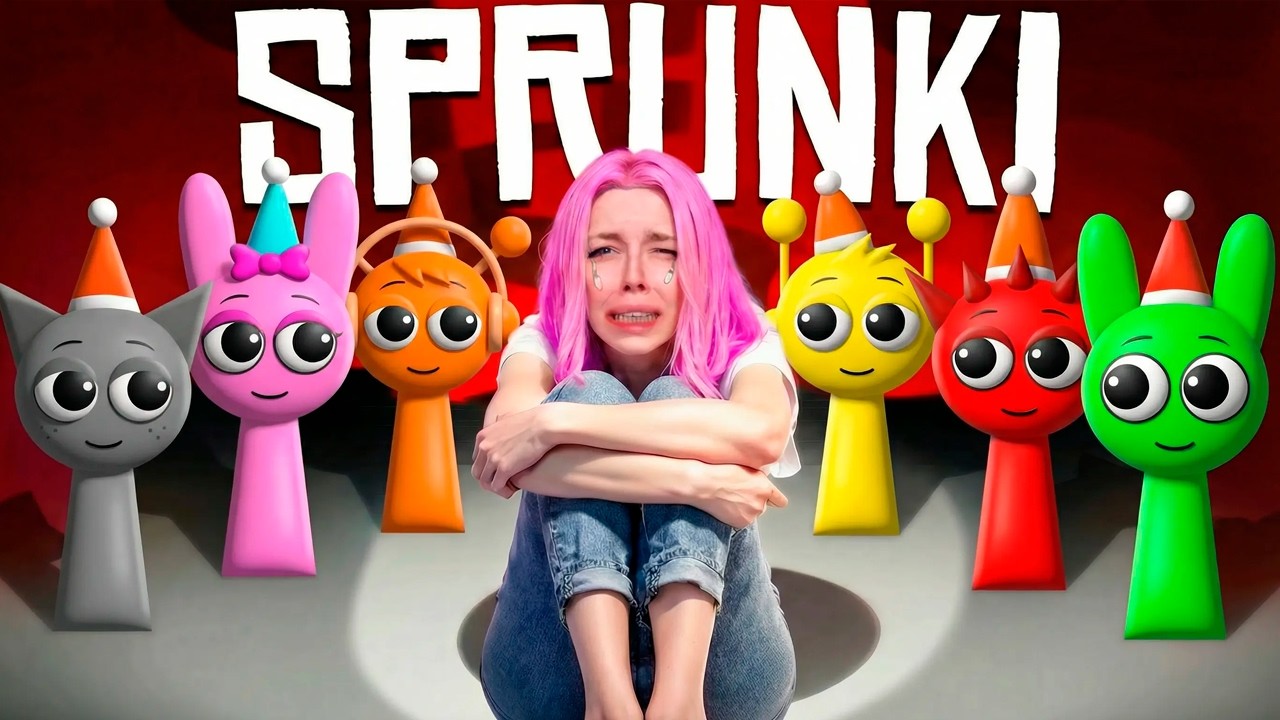 АЛИНКУ ПОХИТИЛИ ЖУТКИЕ СПРУНКИ и заставили играть с ними| Sprunki