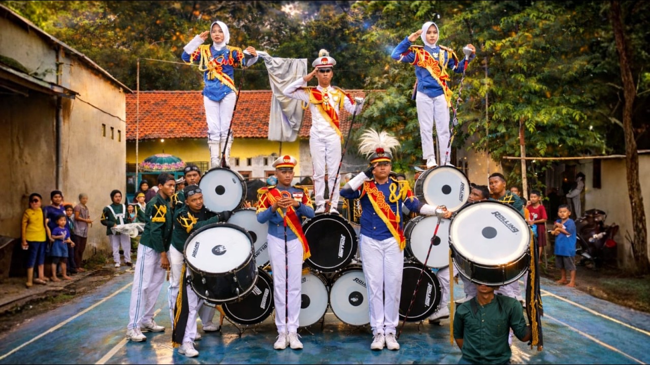 Aksi Keren Display Marching Band Koppa Sakti