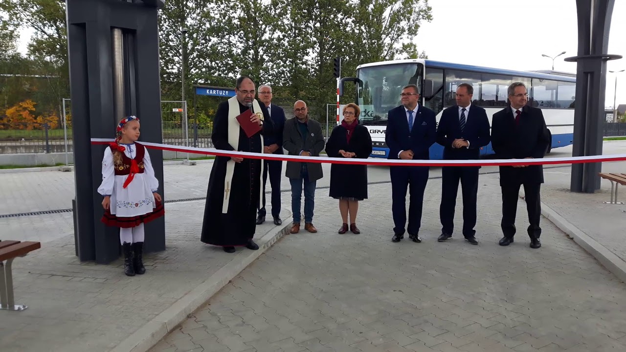 Otwarcie dworca autobusowego w Kartuzach