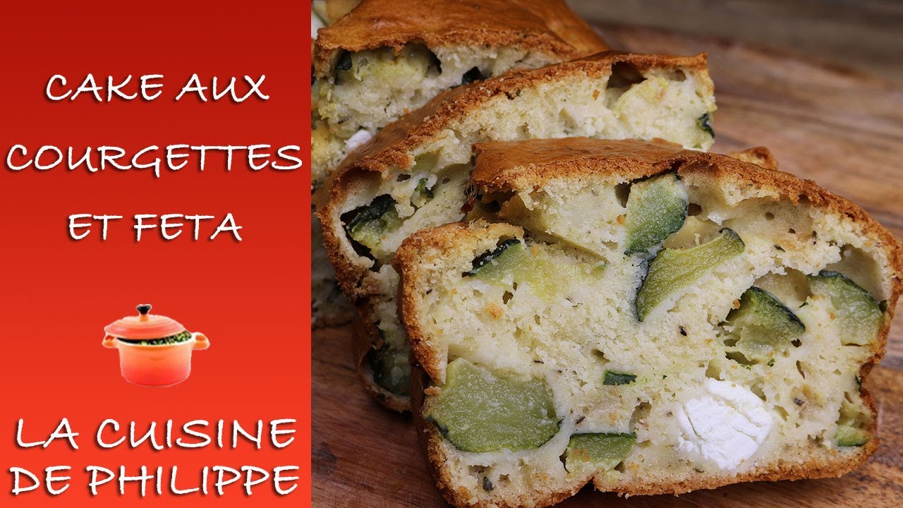 Cake aux courgettes et feta