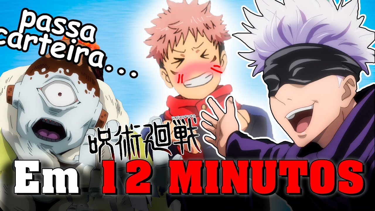 Jujutsu Kaisen em 12 MINUTOS