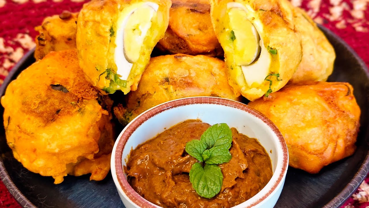 Crispy and tasty egg pakoda recipe | Anda pakoda recipe | Egg snacks recipe | अंडा पकोड़ा रेसिपी |