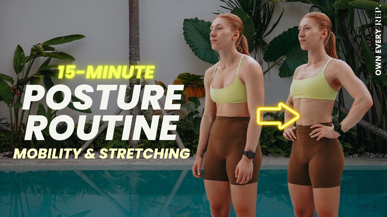 15 Min. Mobility For Better Posture | Fix Rounded Shoulders & Arched Back | DAY30 #OER BASE