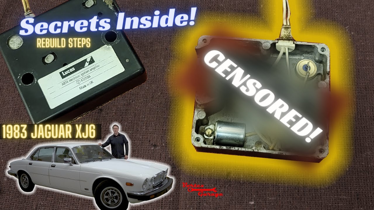 Rebuild the Lucas AB14 Ignition Amplifier - SECRETS Within! - 83 Jaguar XJ6