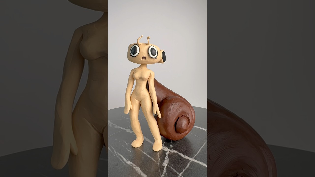 I made Shelly Halloween | Dandy&rsquo;s World#halloween #plasticinerelax #dandysworld