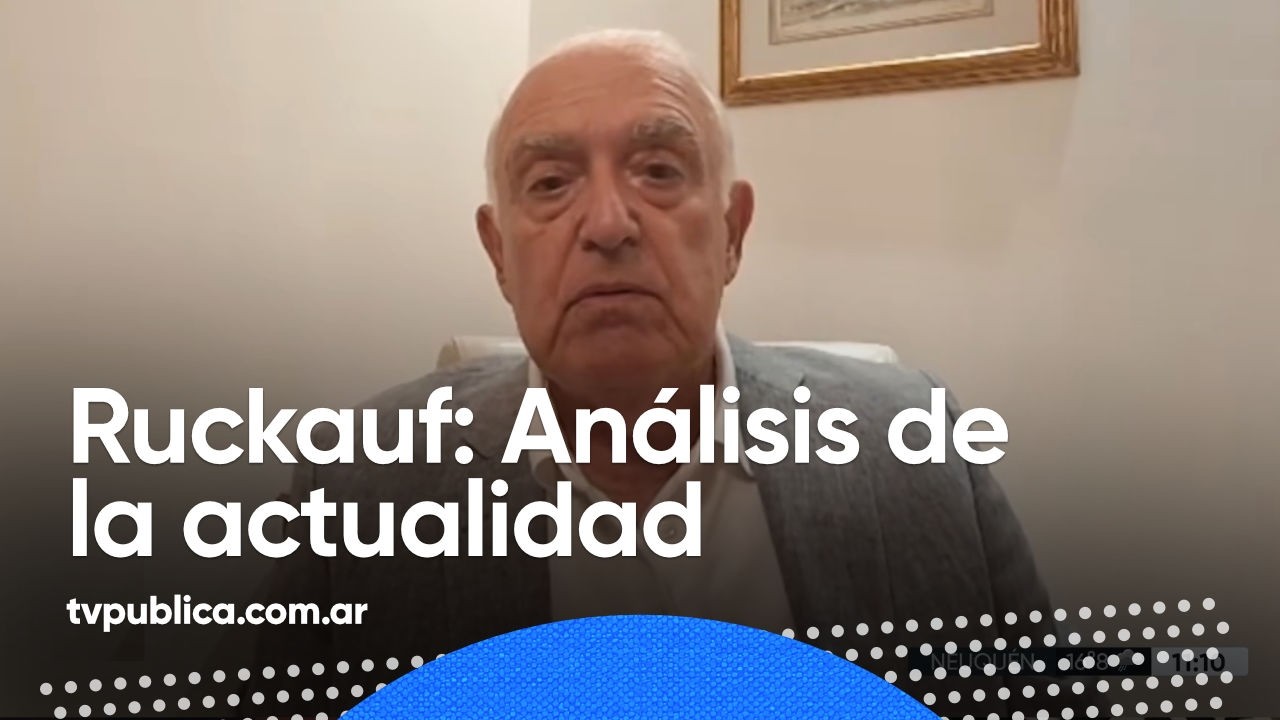 Compacto de noticias de Carlos Ruckauf - Las Mañanas con Andino
