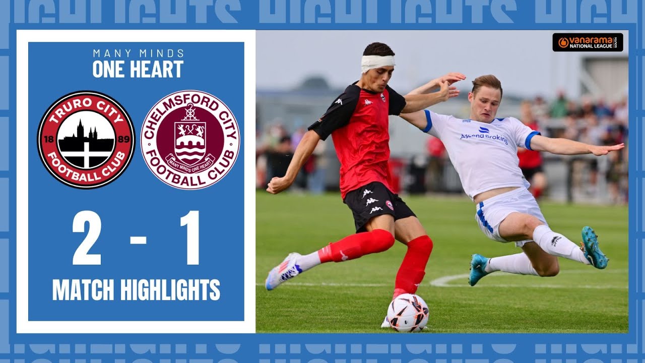 Highlights | Truro City (A) - Vanarama National League South
