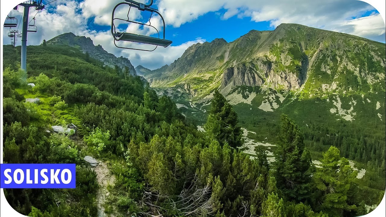 Lanovka na Solisko - Štrbské Pleso│Chata pod Soliskom Vysoké Tatry│Celá Trasa Hore aj Naspäť