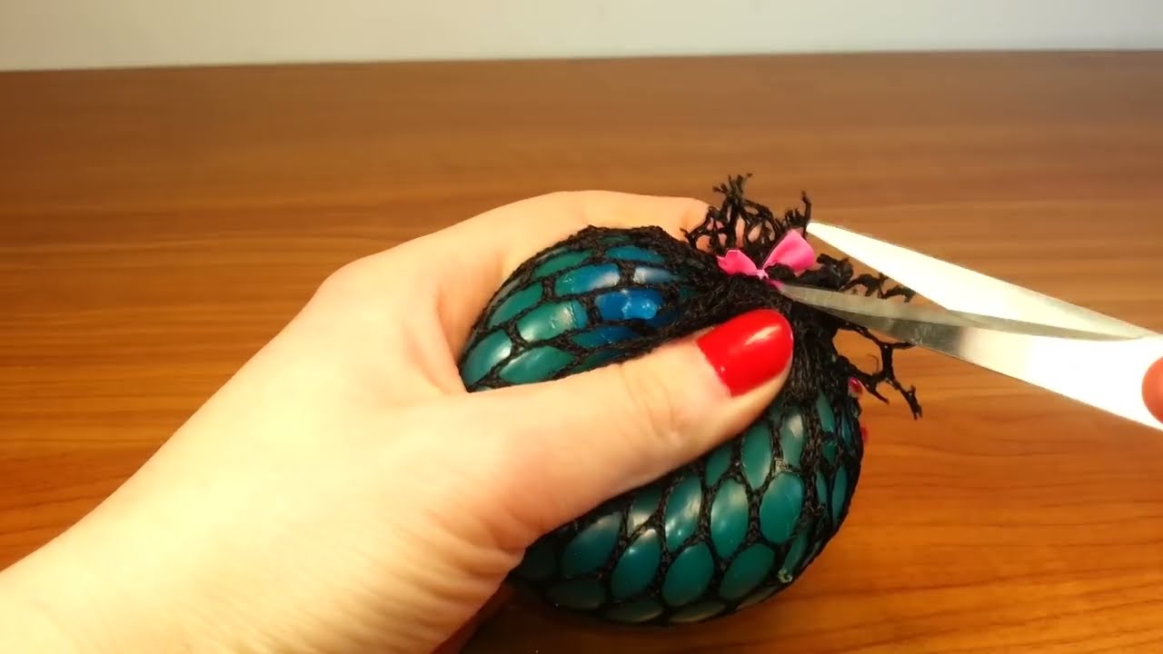 Cutting Open Squishies - Funny Squishy Mesh Slime Stress Ball And Other Squishies