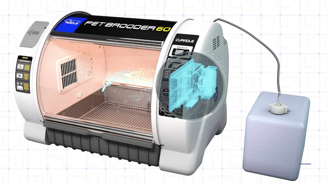Curadle Pet Brooder ICU Incubator