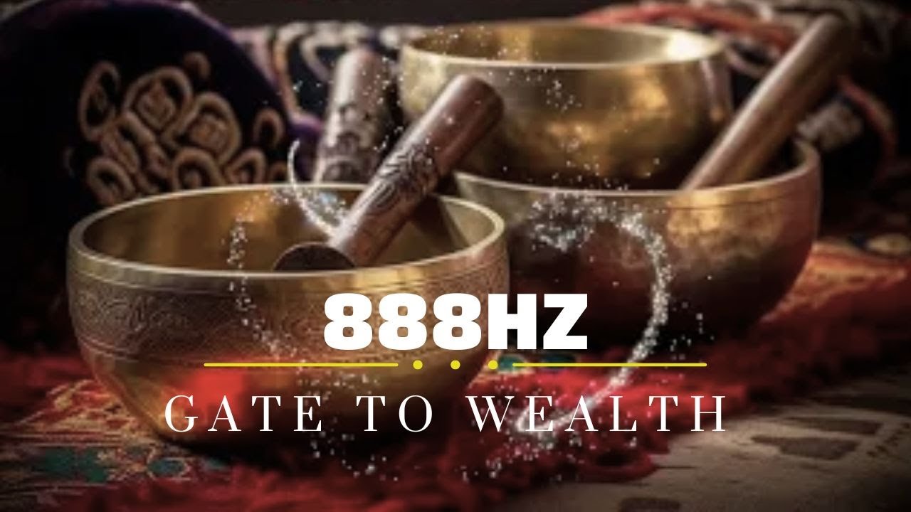 888Hz 88Hz 8Hz Abundance Pyramid | Gate to Wealth & Prosperity Endorphin Release Meditation Music