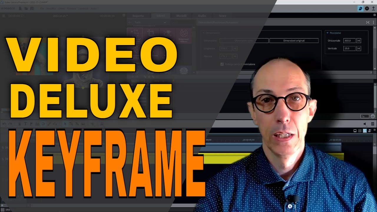 video DELUXE - i keyframe