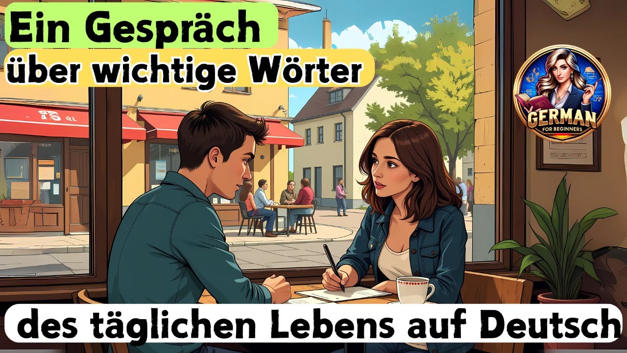 Dein A1-A2 Wortschatz-Booster: Gespr&auml;ch &uuml;ber Alltagsthemen 👍🛒🏠 (Einfach Deutsch)