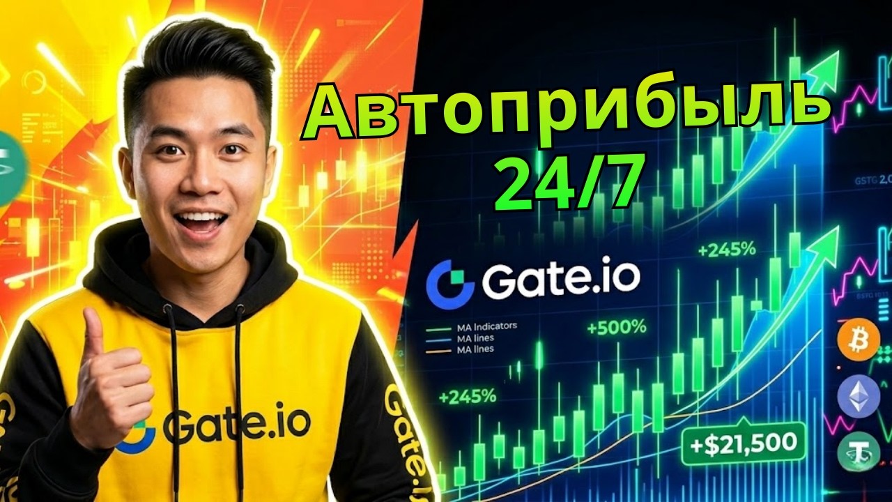 Gate.io Торговый бот 2026: Пошаговый гайд по Grid Trading (Сэконое 20% на комиссиях + бонус $10 000)
