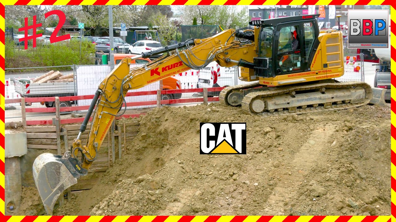 CAT 325 Next Gen & Mercedes-Benz AROCS, Fellbach, 18.04.2023 #2