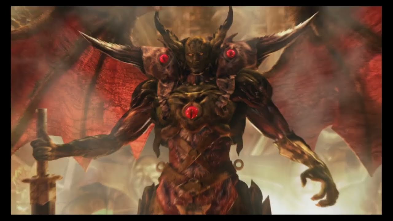 [Normal mode] onimusha 2 nobunaga and golden evil statue boss fight