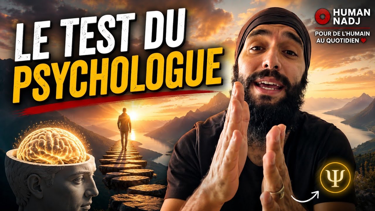 LE TEST DU PSYCHOLOGUE ( VERSION AVEC LES REPONSES ) - HUMAN NADJ