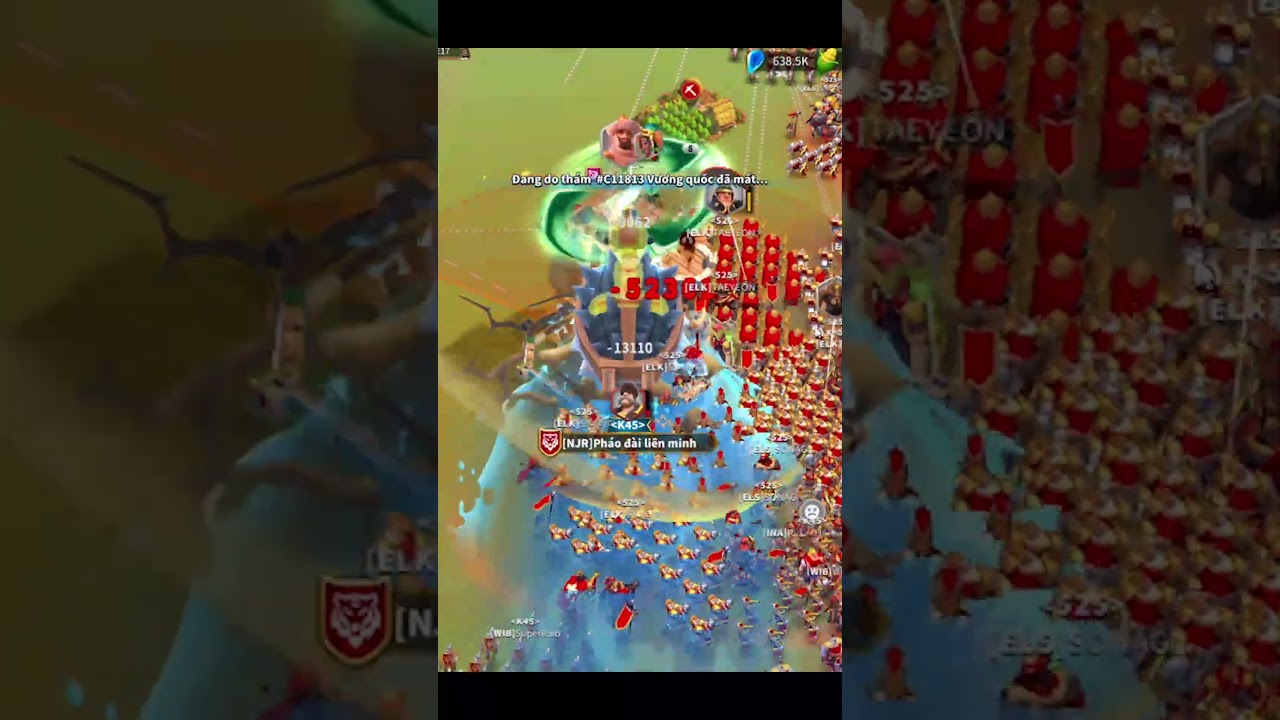 Qu&aacute; Kinh | Rally Tariq + Pakal Vs Jan Zizka + Yi Sun-sin#f2pgaming #games #game #rok #riseofkingdoms