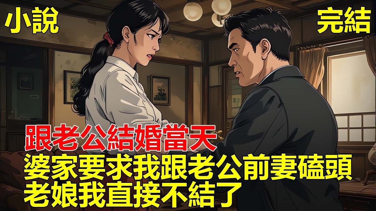 結婚當天，老公那邊的親戚，要求我給老公的前妻磕頭，還說這是他們村上的習俗，老娘我直接不結了！#一口气看完 #小说 #推文