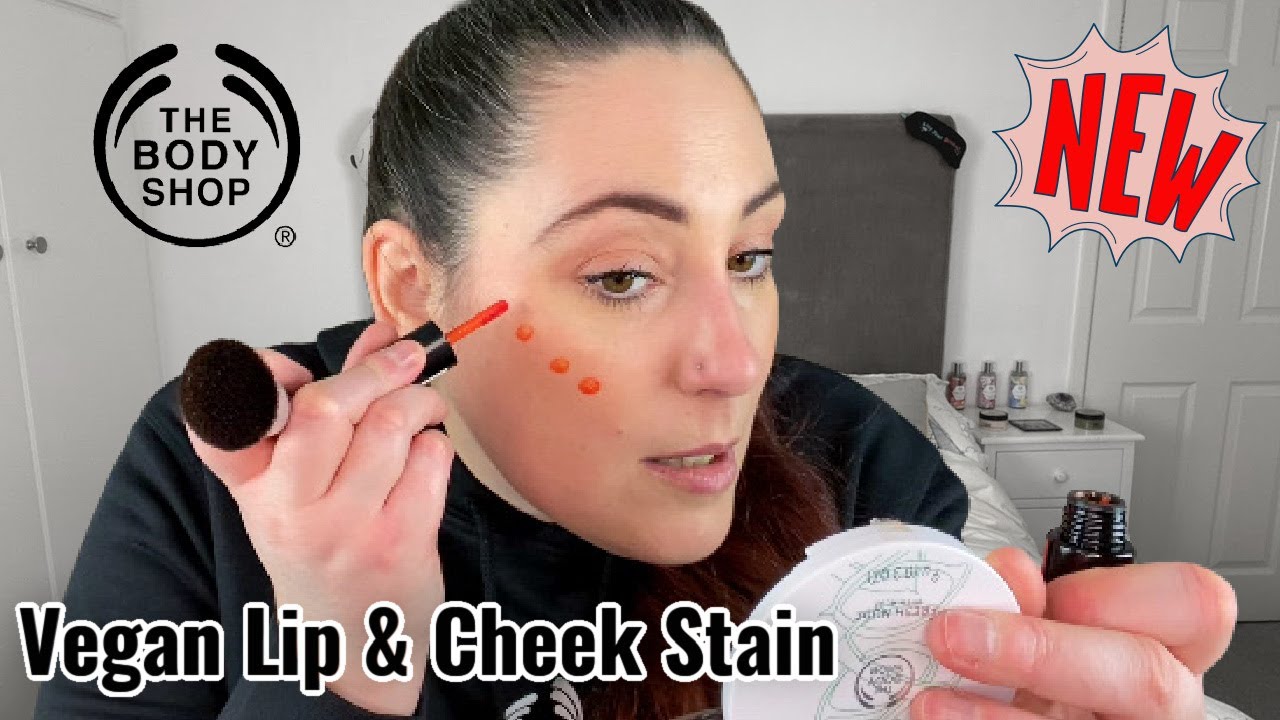 Testing out the NEW Vegan Lip & Cheek Stain from The Body Shop (& getting the covid vaccine vlog)