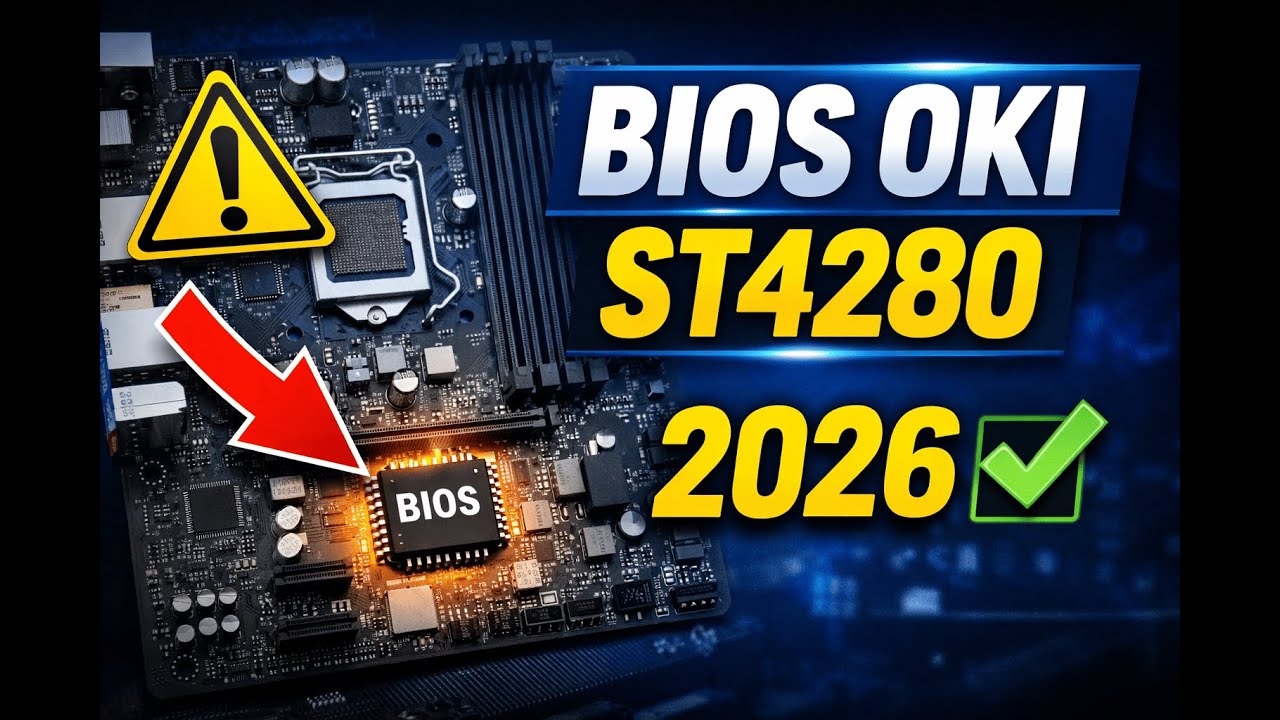 Como Atualizar a BIOS da Placa-Mãe OKI ST4280 (2026)