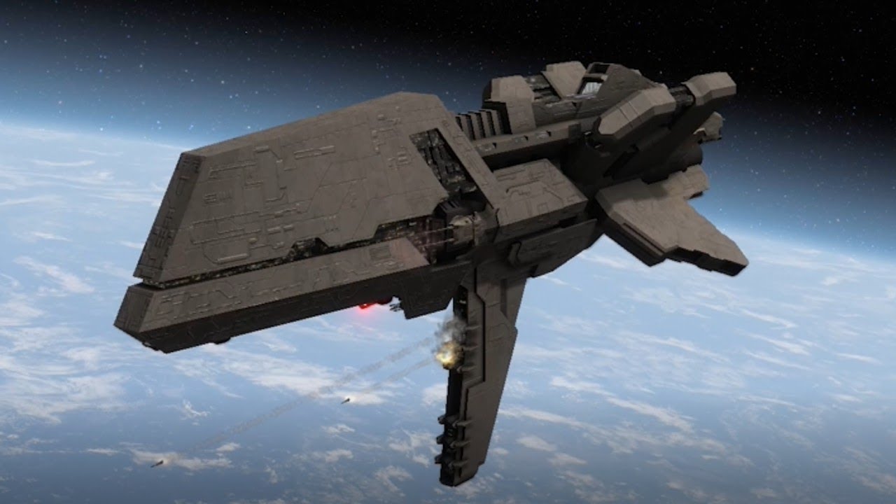 Kandosii Dreadnaught vs Victory-class Star Destroyer - Star Wars: Empire At War Remake NPC Battle