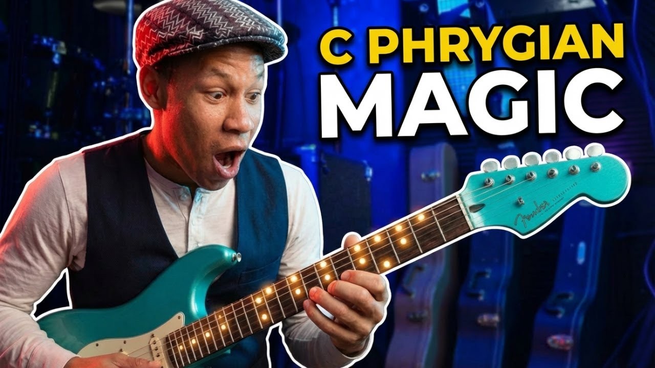 Learn C Phrygian Mode in Minutes! | Guitar Scale Tutorial #guitar #musicology #music #blue #scale