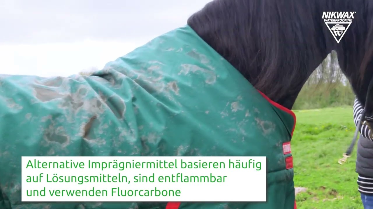 DE: Pferdedecken und -m&auml;ntel richtig impr&auml;gnieren und pflegen