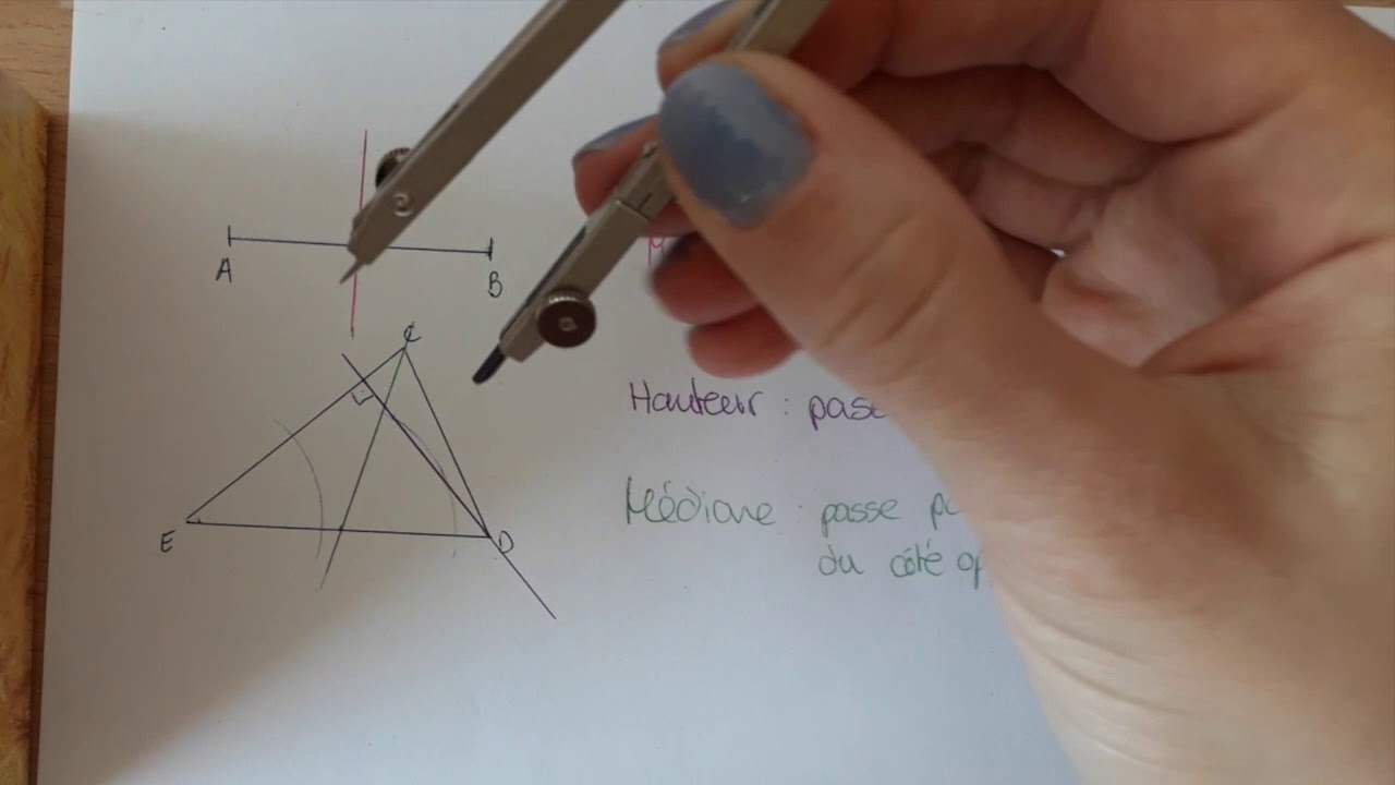 Les bissectrices d'un angle