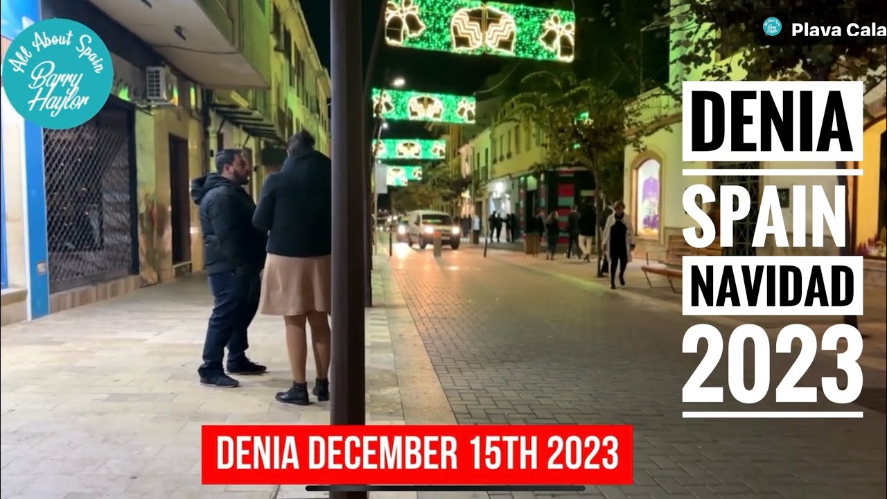 DENIA SPAIN at Christmas
