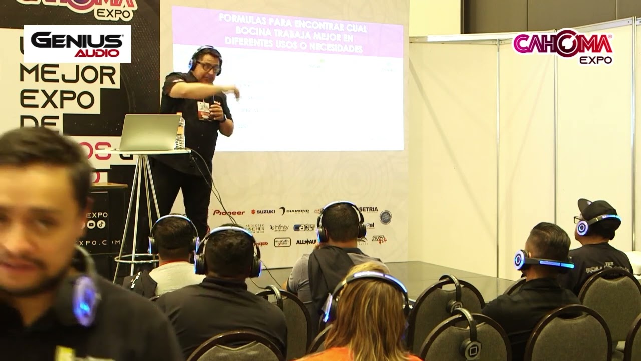 Conferencia: Dimes y diretes sobre las cajas acústicas en el car audio. Lo viste en Cahoma Expo 2023