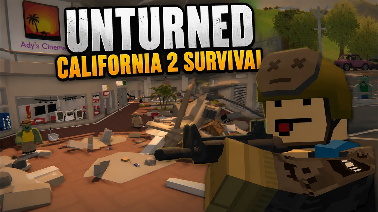 Я поиграл в Unturned California 2 в 2026 году