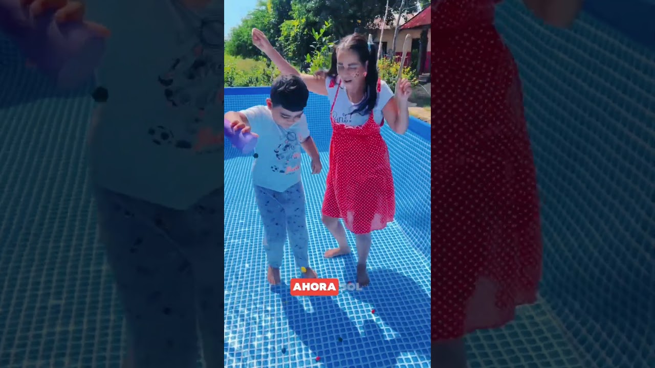 Llenamos la piscina de orbe #reels #shortvideos #shortsviral