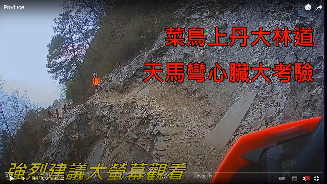 丹大林道 天馬灣考驗 菜鳥必看