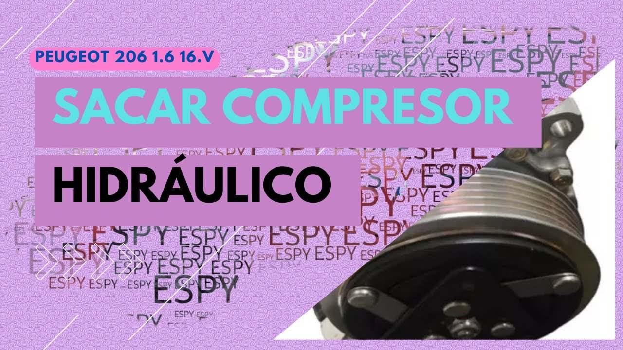 Como sacar bomba hidráulica al Peugeot 206