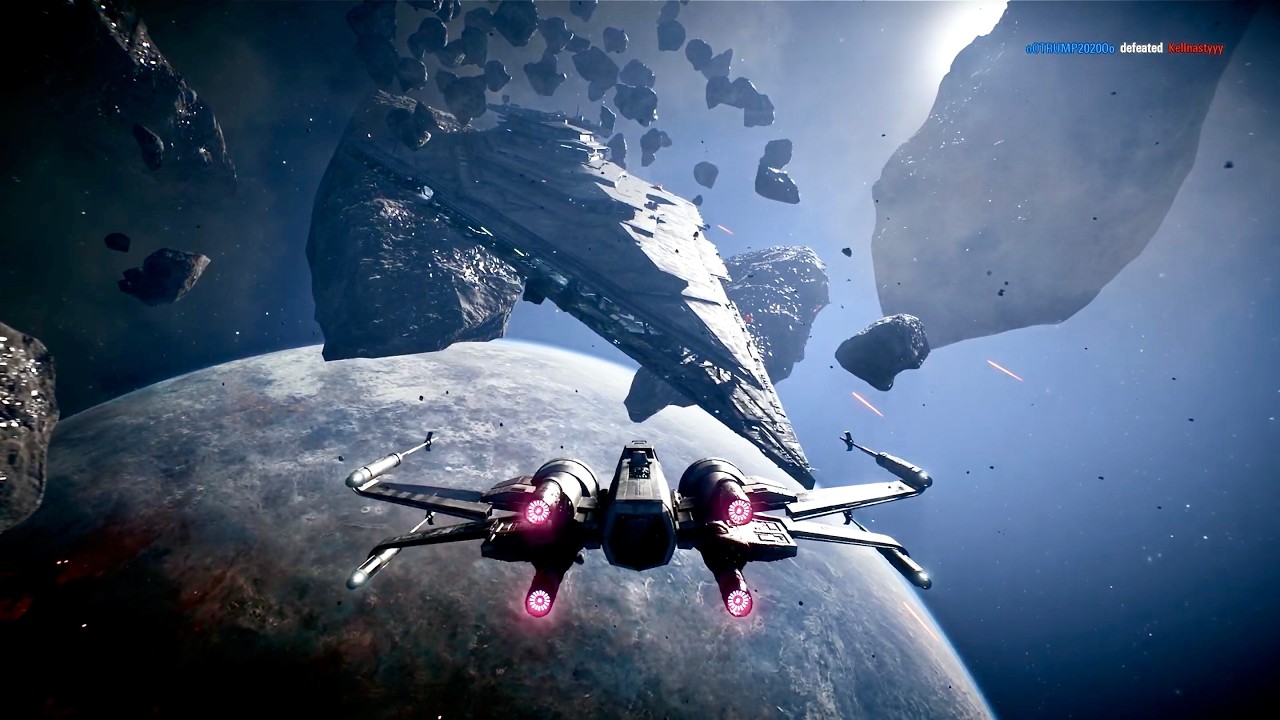 Star Wars Battlefront 2: Starfighter Assault Gameplay (No Commentary)