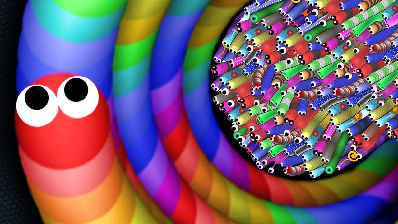 Slither.io A.I. 100,000+ Score Epic Slitherio Gameplay