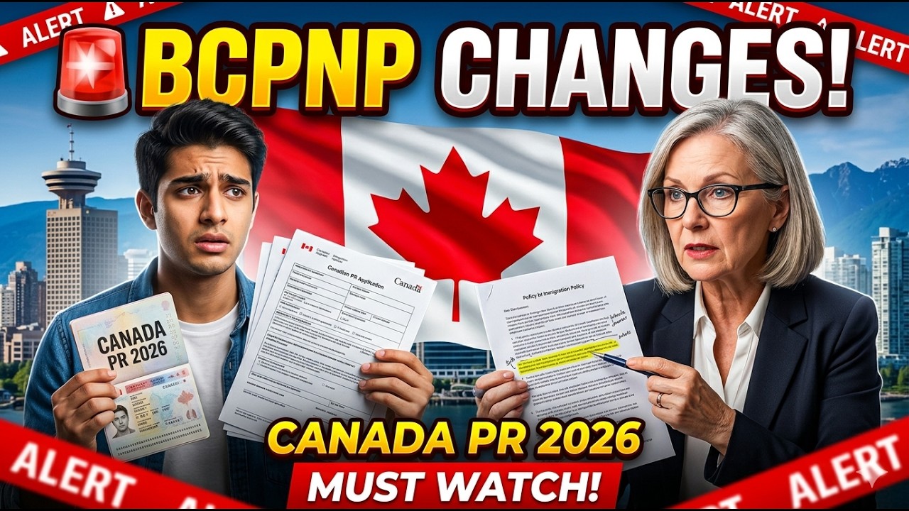 BCPNP 2026 Major Changes Explained | Canada PR Update