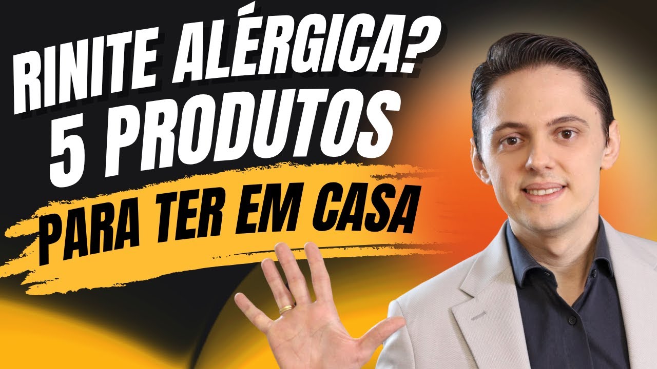 🌿 Como PREVENIR A RINITE ALÉRGICA ? Recomendo esses 5 produtos.