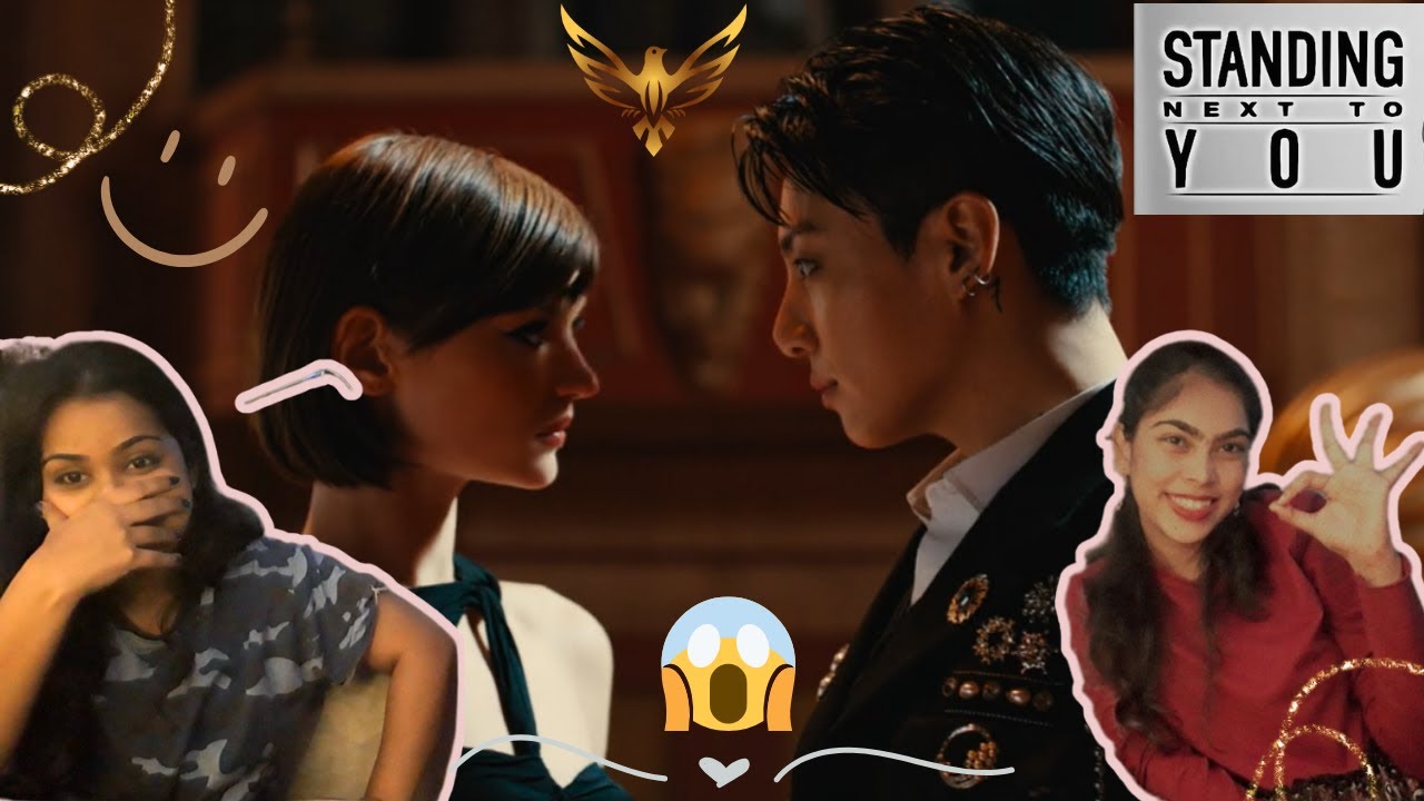 정국 (Jung Kook) 'Standing Next to You' Official MV | Indian Girls' Reaction | @AnindyaGloria