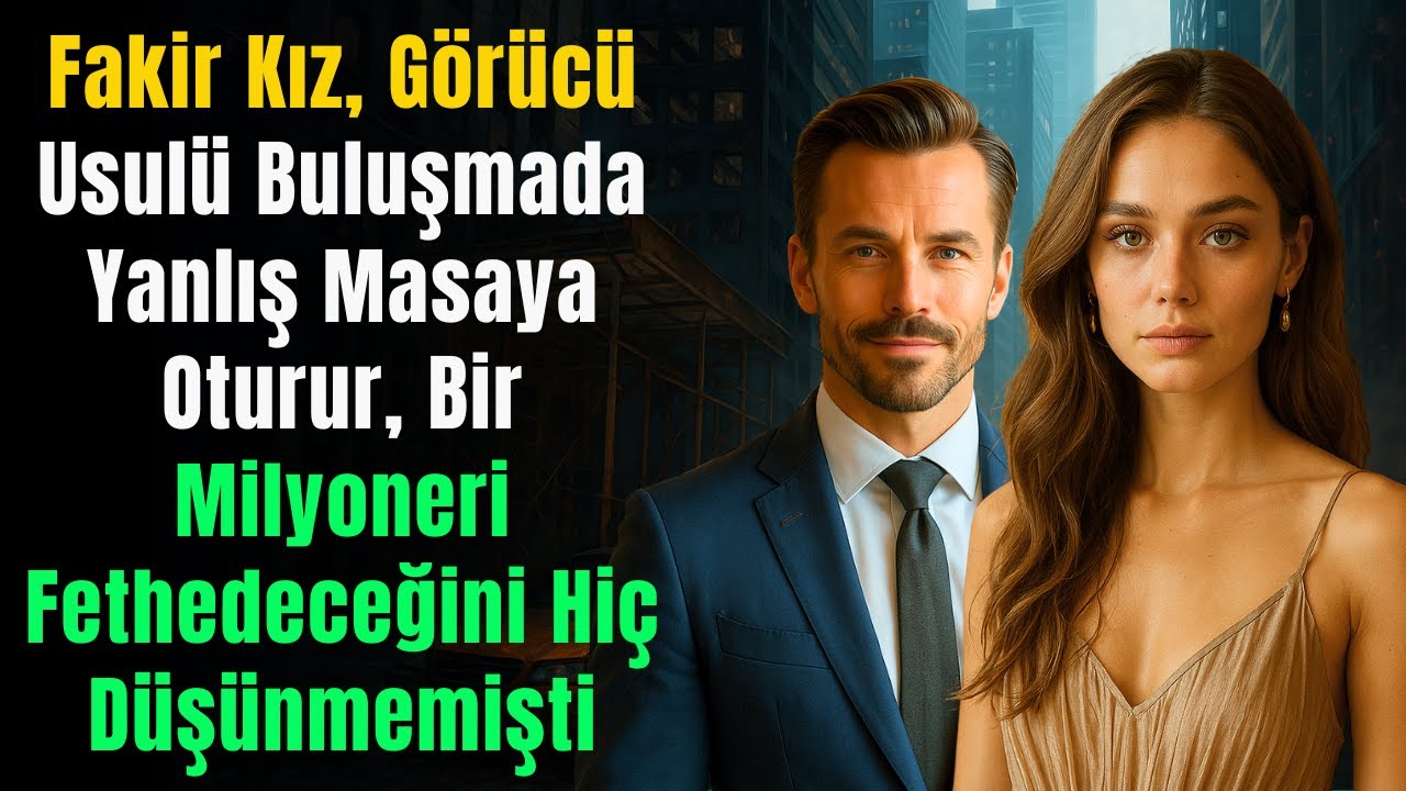 Fakir Kız, Görücü Usulü Buluşmada Yanlış Masaya Oturur, Bir Milyoneri Fethedeceğini Hiç Düşünmemişti