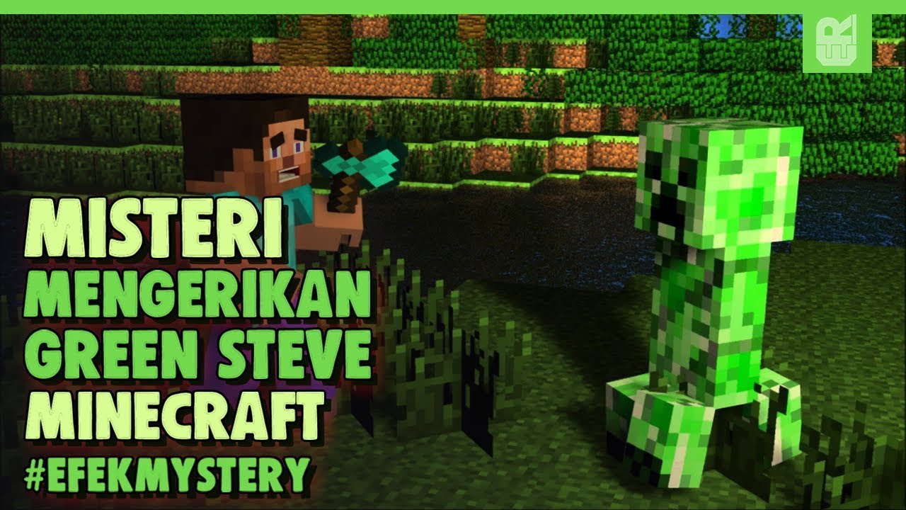 Misteri Menyeramkan Green Steve dalam Game Minecraft